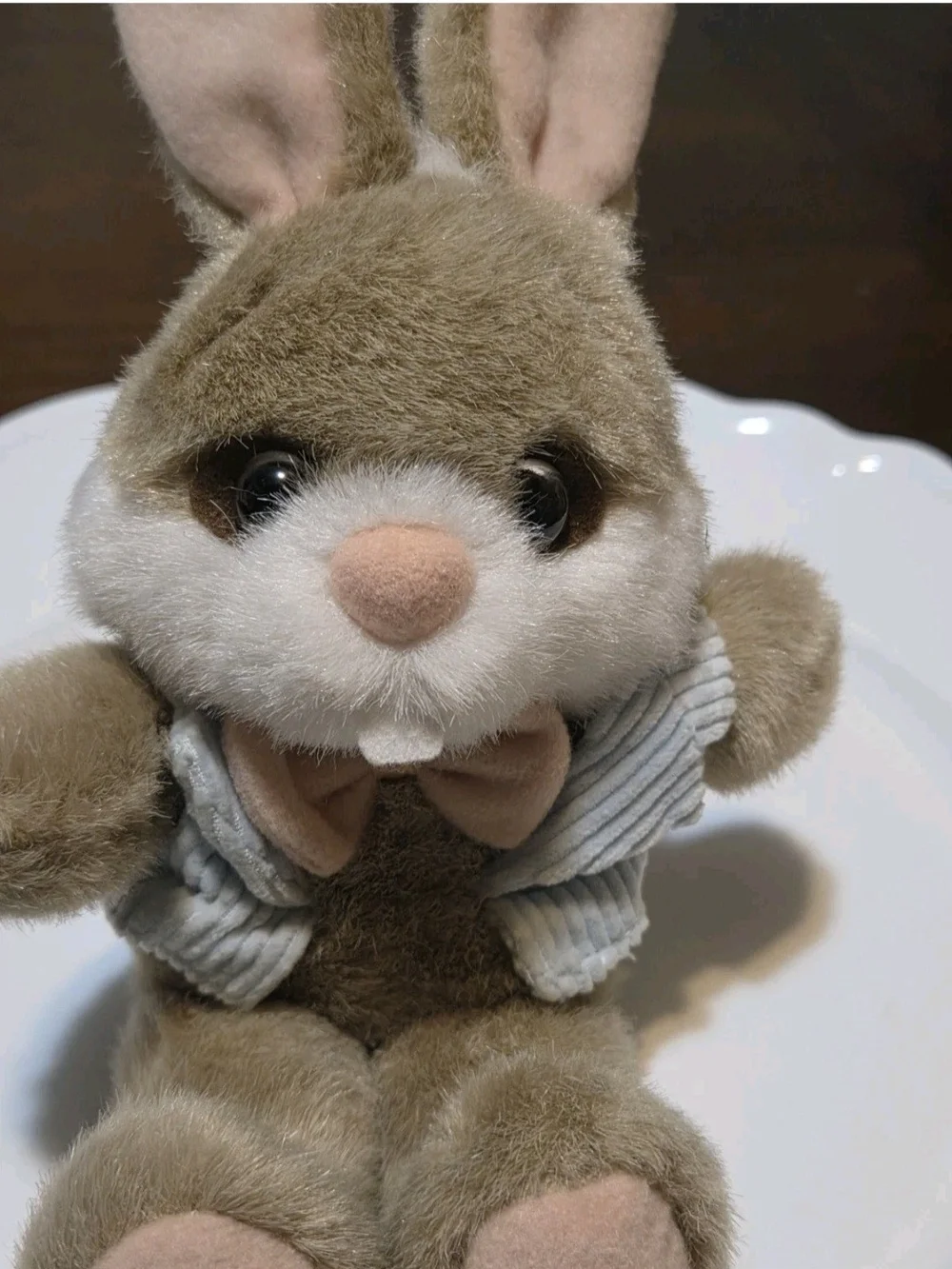 Applause Peter Cottontail Easter Bunny Plush 1990 Vintage